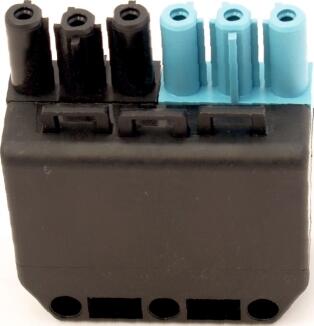 WOLF Buchse 6-polig, schwarz-blau