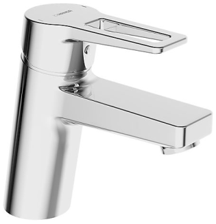 HANSATWIST Waschtisch-Einhand-Einlochbatterie, DN 15 mit Bügelhebel ohne Ablaufgarnitur