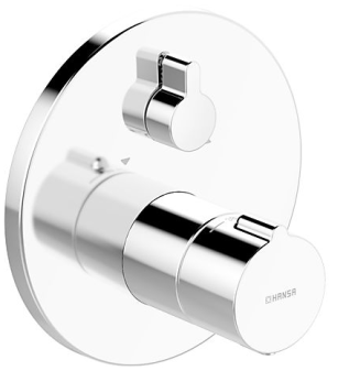 HANSAHOME Fertigmontageset mit Funktionseinheit Wannen-Thermostat-Batterie, DN 15 (G 1/2) mit
