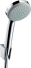 Hansgrohe Croma 100 Brausehalterset Mono mit Brauseschlauch 125 cm