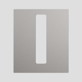 SANIT Tastenrahmen Urinal BrightEdelstahl