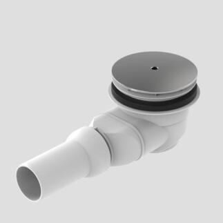 SANIT Duschablauf 823/90W Abgangwaagerecht Edelstahl