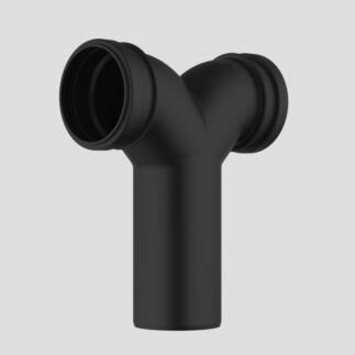 SANIT Wand-WC Doppelbogen 90GrDN90/90/90 gerade