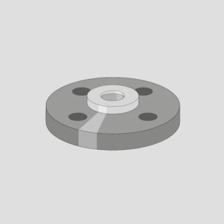 SANIT Flanschanschluss d40,PN25/SDR9,0Flachdichtung