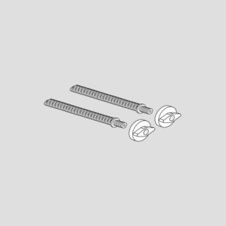 SANIT Schnellspannbolzen mit Muttern