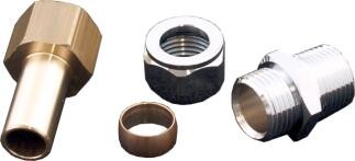 WOLF Anschlussteil Gaseintritt