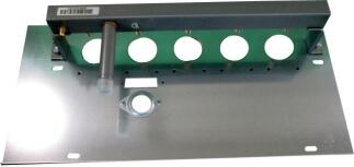 WOLF Brennerplatte mit Gasverteilrohr