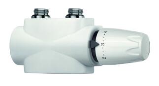 HEIMEIER Multilux 4-Eclipse-Set Automatische Durchflussregelung, weiß