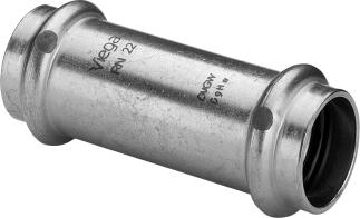 VIEGA Edelstahl Schiebemuffe 15mm