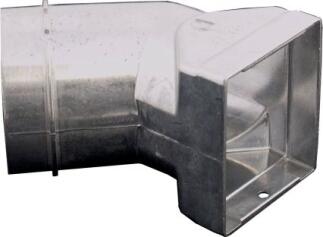 WOLF Anschlussadapter Abgasventilator