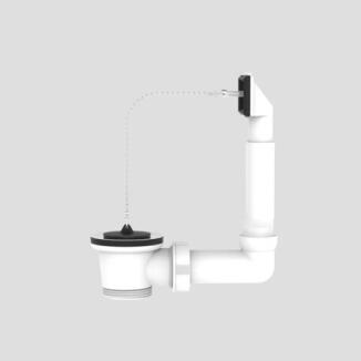 SANIT Ab-u.Überlaufgarnitur G1 1/2ohne Geräteanschluss