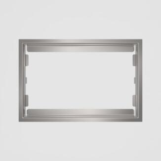 SANIT WC-Nachrüstrahmen 10mm Edelstahlpoliert