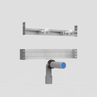 SANIT Waschtisch-Modul für Einloch- undAP- Wandarmatur