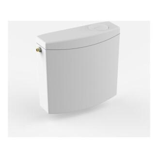 SANIT Spülkasten 951 (6-9L) tiefhängend mit Eckventil weiß