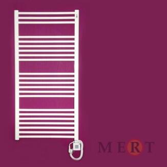 MERT Elektro-Badheizkörper weiß
