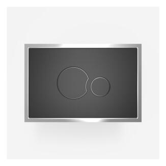 SANIT Betätigungsplatte SK706 Kunststoff, schwarz