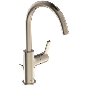 Ideal Standard Joy Waschtischarmatur mit hohem Auslauf, schwenkbar Silver Storm