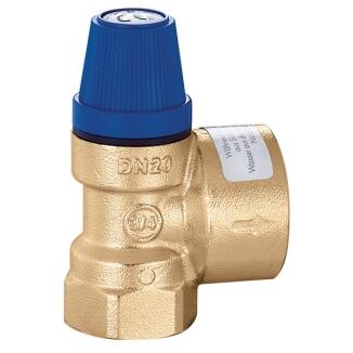 Caleffi Membran-Sicherheitsventil 1/2 x 3/4 10bar Brauchwasser