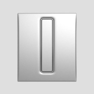 SANIT Urinal-Abdeckplatte Ineo Bright, Kunststoff chrom