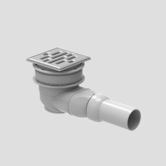 SANIT Duschablauf 823/BW für Duschboard