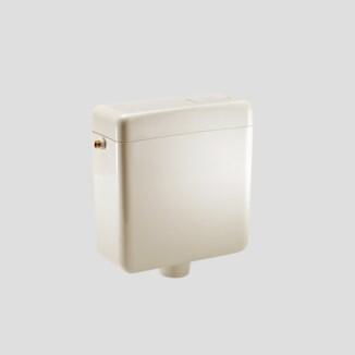 SANIT Spülkasten junior (6L) tiefhängend mit Eckventil pergamon