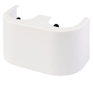 SIMPLEX Designverkleidung Hahnblock Durchgangsform weiß