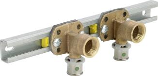 VIEGA Montageeinheit 1/2 x 16mm, Stahl vz.