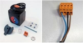 ETA Stellantrieb für Umschaltkugelhahn ST08-1 230V