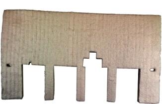 WOLF Wärmedämmung Brennerplatte