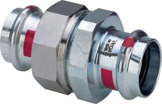 VIEGA Verschraubung 22mm, Stahl verzinkt