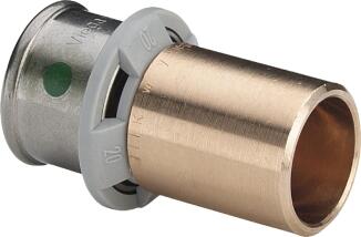 VIEGA Einsteckstück 50 x 42mm, Rotguss