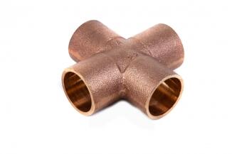 RG Kreuz-Stück mit Innenlötende