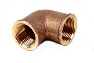 Rotguss Winkel 90° Typ 3090 i/i