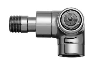 Kermi Winkel-Eckventil Rechtsanschluss verchromt