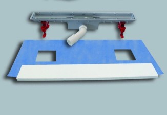 SANIT Duschrinne Nassbau Kunststoff 650/50