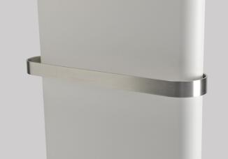 Purmo Paros V Handtuchstange Edelstahl matt gebürstet