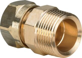 VIEGA Verschraubung 16mm x 1/2 AG, Rotguss