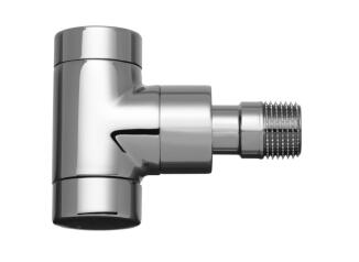 Kermi Rücklaufverschraubung Eck verchromt