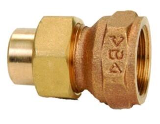 RG-Löt-Verschraubung, konisch dichtend mit Innengewinde und Innenlötende