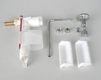 SANIT Wasseranschlussset INEO SOLO seitlich