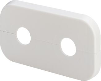 VIEGA Doppelrosette 110 x 60 x 10 x 17mm