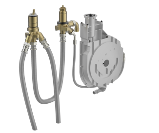 HANSA 3-LochWannenrand-Einbaukörper, DN 20