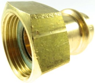 Kupfer Press Halbe Verschraubung