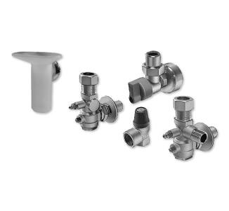 Wolf Anschluss-Set für Gasheizthermen Unterputz