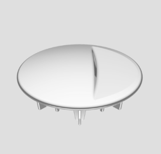 SANIT Abdeckplatte Funktionseinheit 821/50F chrom