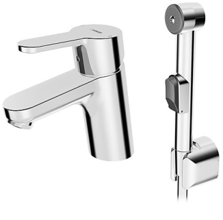 HANSAPRIMO Waschtisch-Einhand-Einlochbatterie, DN 15 mit Funktionsbrause