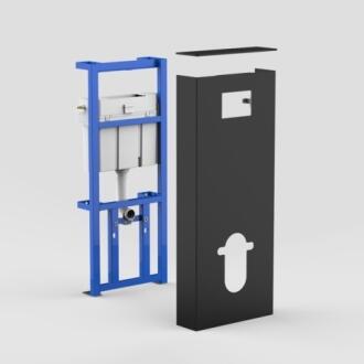 SANIT Sanitärmodul INEO SOLO Wand-WCschwarz