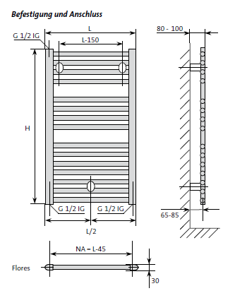 Purmo Badheizkörper Flores