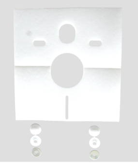 SANIT Schallschutzset für Wand-WC und Bidet