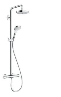 Hansgrohe Croma Select S Showerpipe 180 2jet mit Thermostat